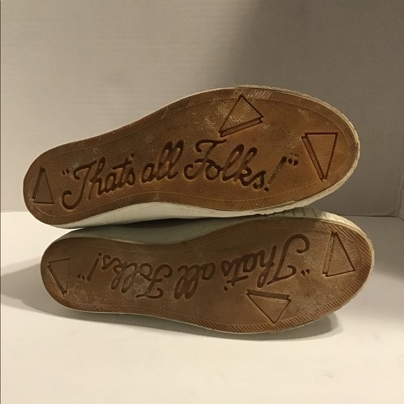 Keds Vintage (90’s) Canvas Tweety Bird High Top Sneakers - Picture 9 of 9